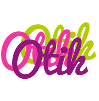 Otik flowers logo