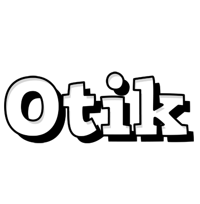 Otik snowing logo