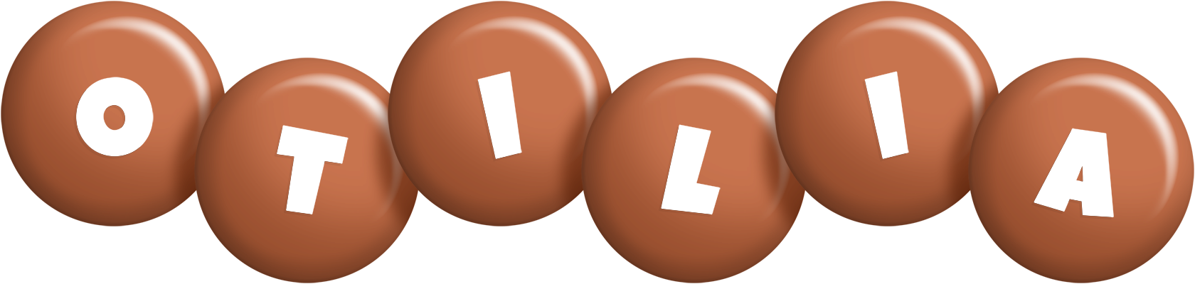 Otilia candy-brown logo