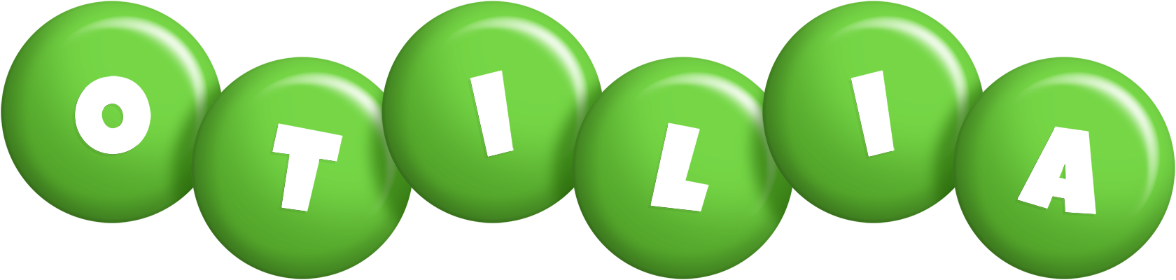 Otilia candy-green logo