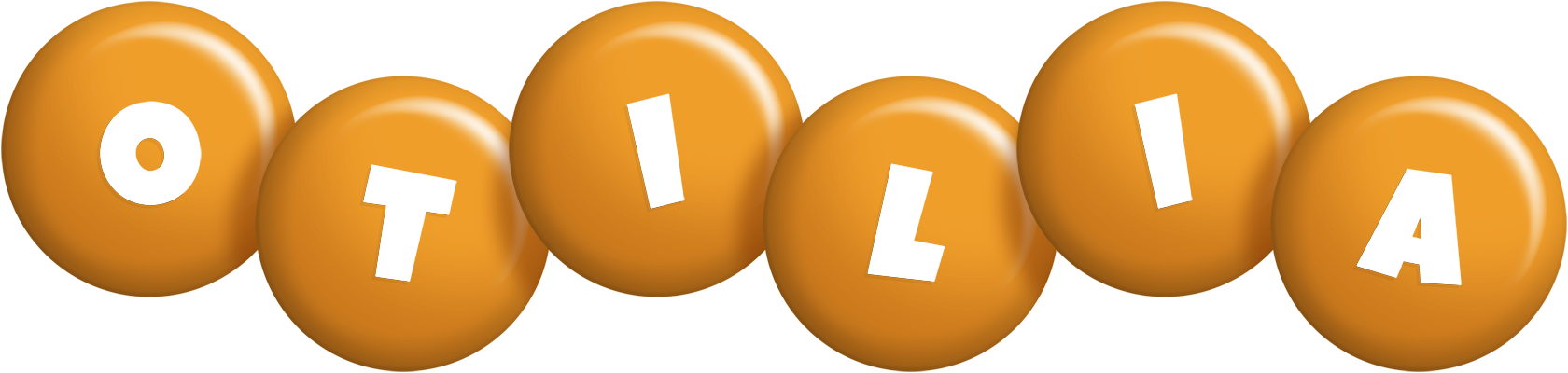 Otilia candy-orange logo