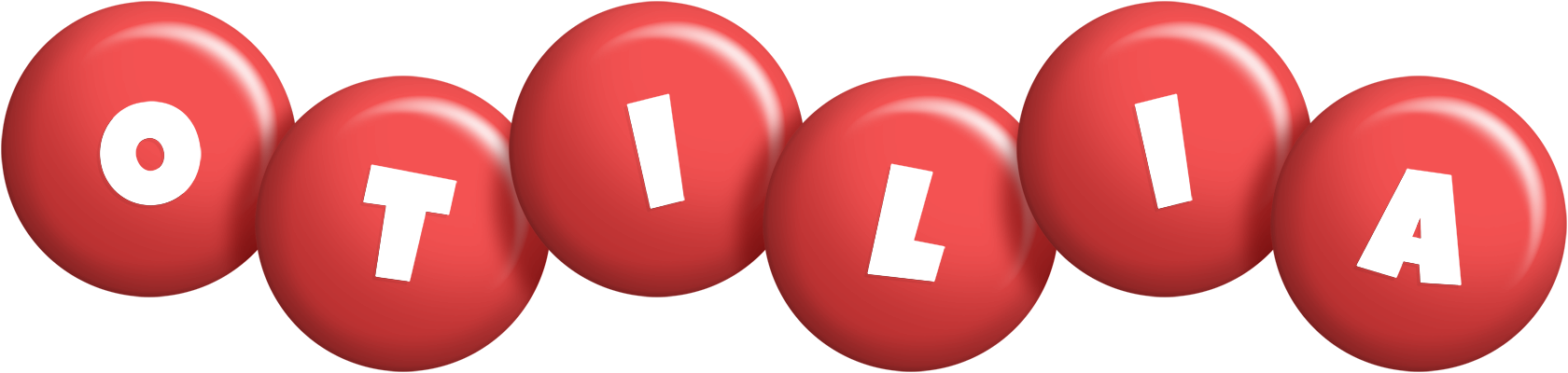 Otilia candy-red logo
