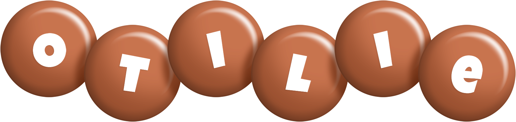 Otilie candy-brown logo