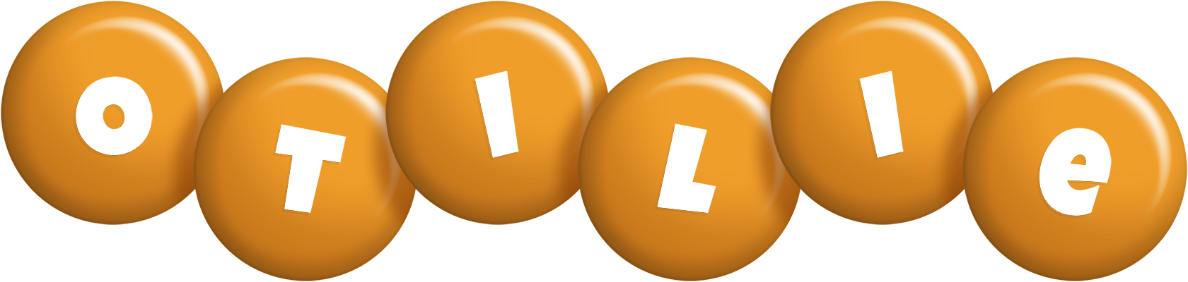 Otilie candy-orange logo