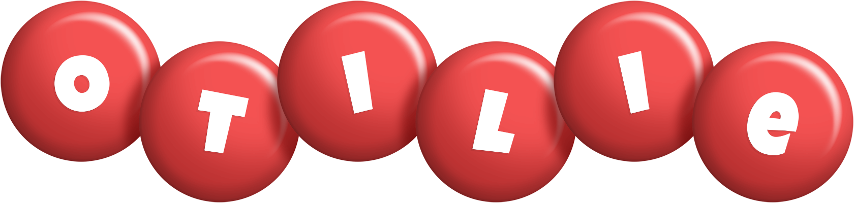 Otilie candy-red logo