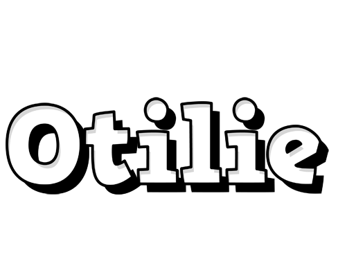 Otilie snowing logo