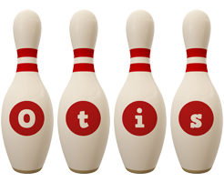 Otis bowling-pin logo