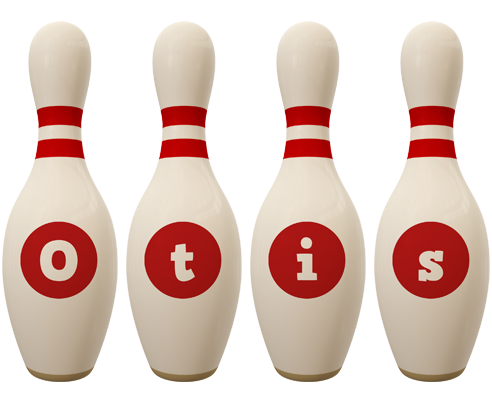 Otis bowling-pin logo