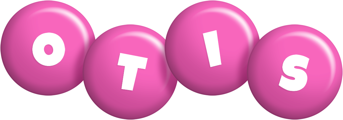 Otis candy-pink logo