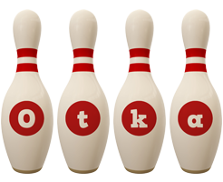 Otka bowling-pin logo