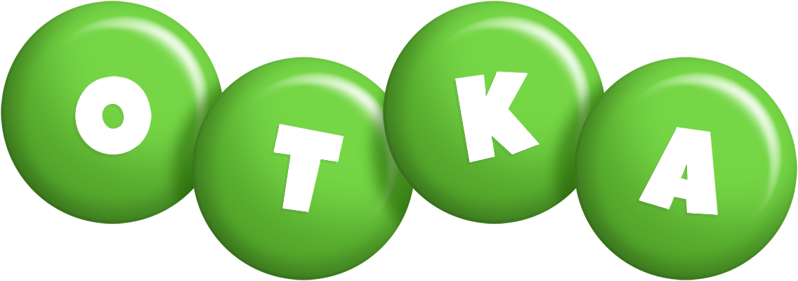 Otka candy-green logo