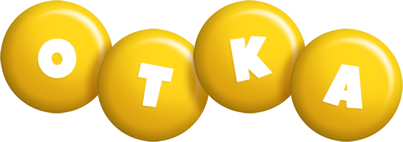 Otka candy-yellow logo