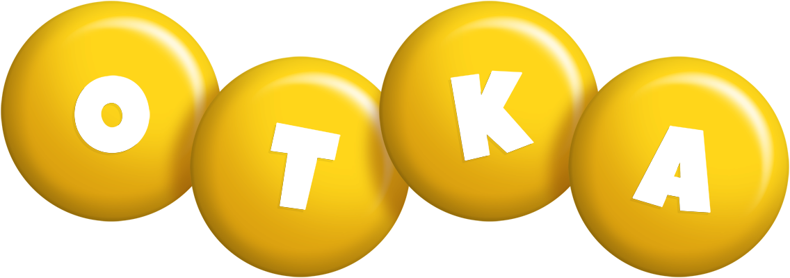 Otka candy-yellow logo