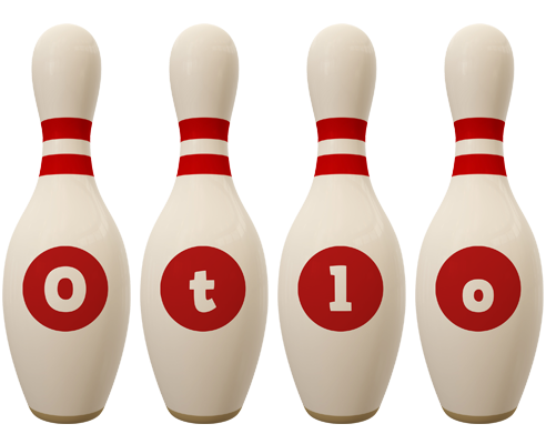 Otlo bowling-pin logo