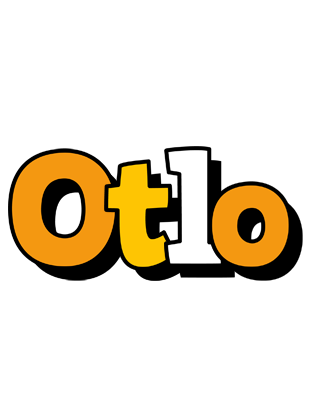 Otlo cartoon logo