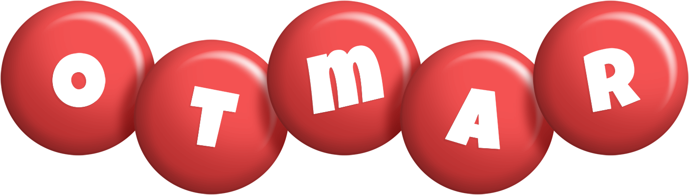 Otmar candy-red logo