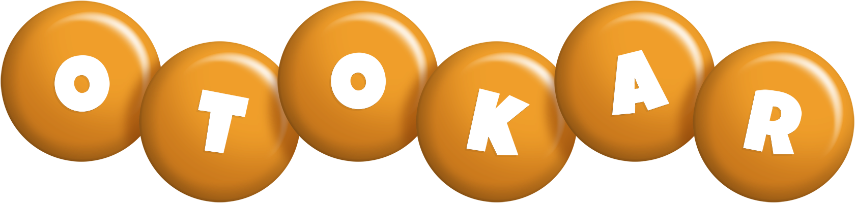 Otokar candy-orange logo