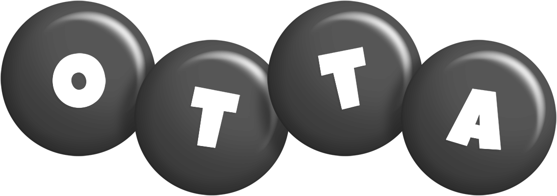Otta candy-black logo