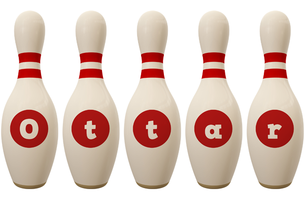 Ottar bowling-pin logo