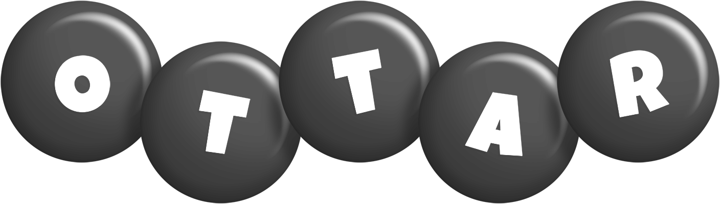 Ottar candy-black logo