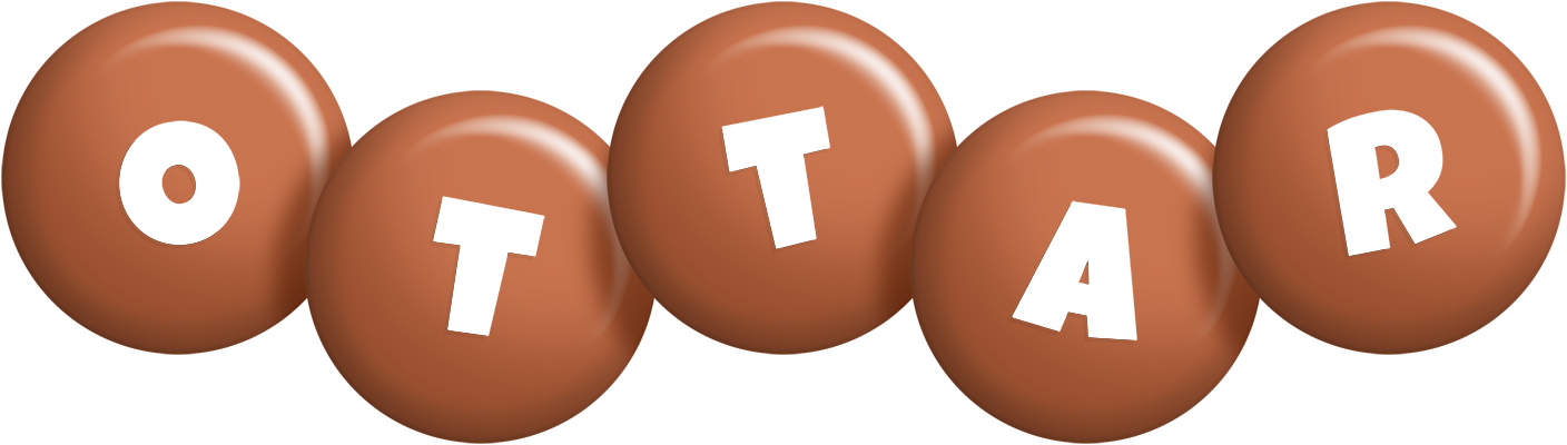 Ottar candy-brown logo