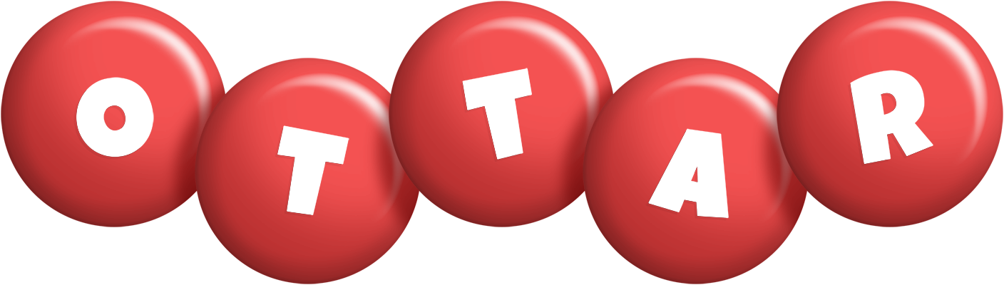 Ottar candy-red logo