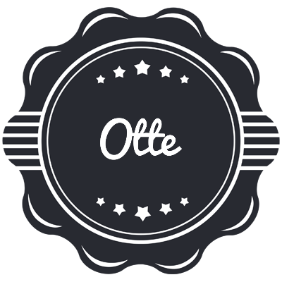 Otte badge logo