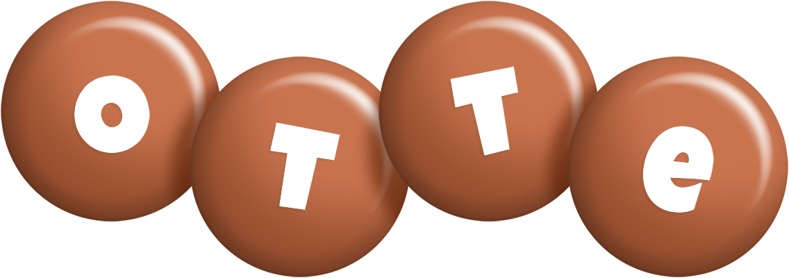 Otte candy-brown logo