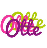 Otte flowers logo