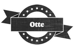 Otte grunge logo