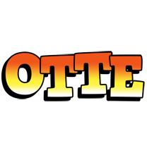 Otte sunset logo