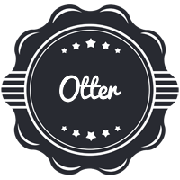 Otter badge logo