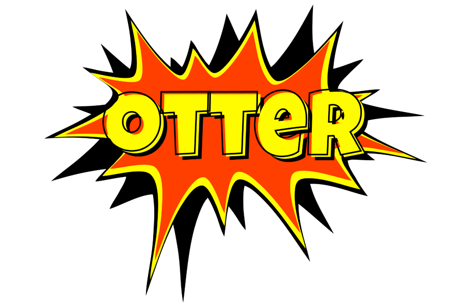 Otter bazinga logo