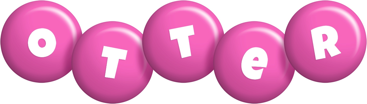 Otter candy-pink logo
