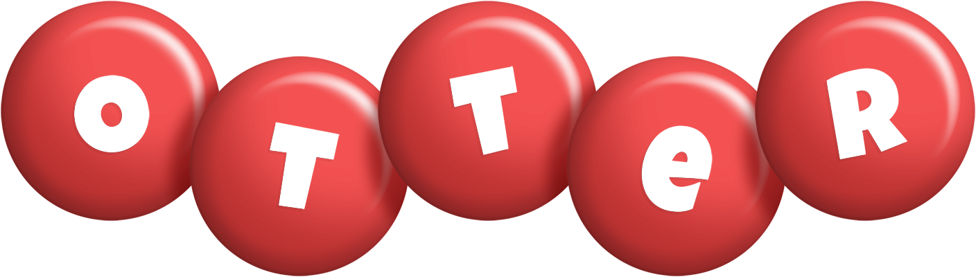 Otter candy-red logo