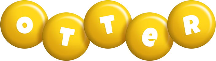 Otter candy-yellow logo