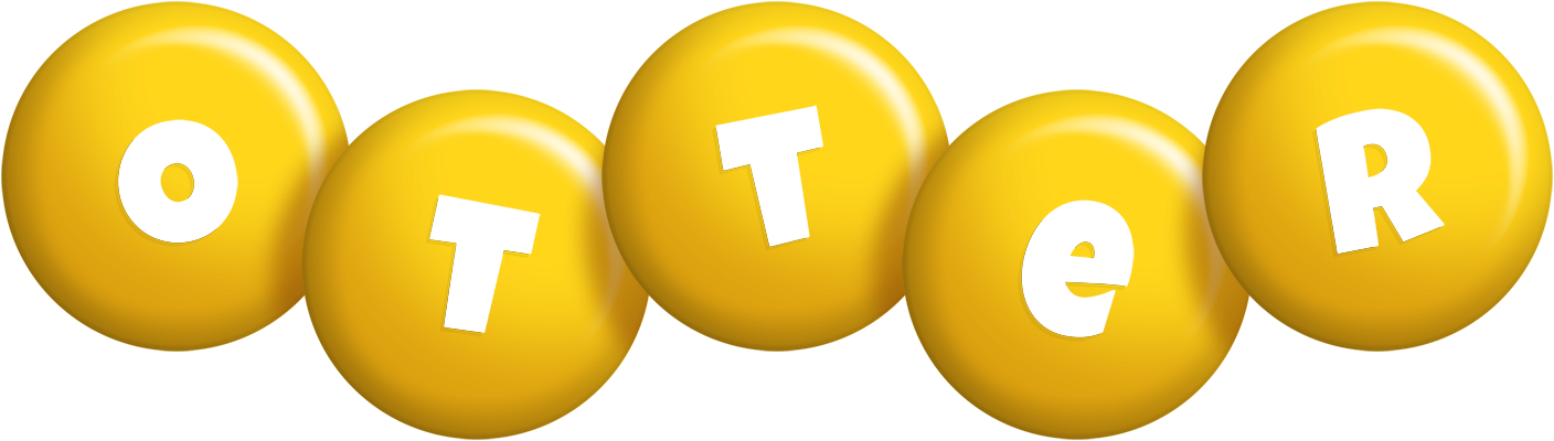 Otter candy-yellow logo