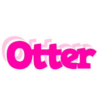 Otter dancing logo
