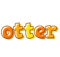Otter desert logo