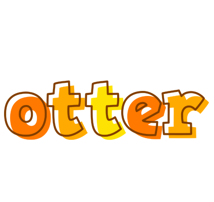 Otter desert logo