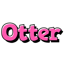 Otter girlish logo