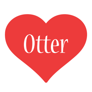 Otter love logo
