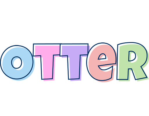Otter pastel logo