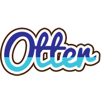 Otter raining logo
