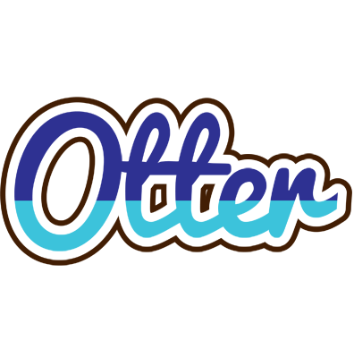 Otter raining logo