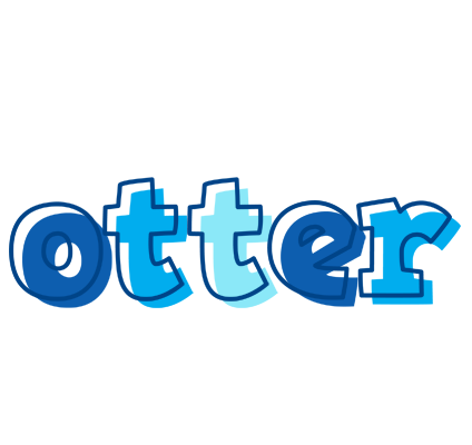 Otter sailor logo