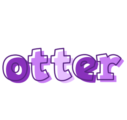 Otter sensual logo