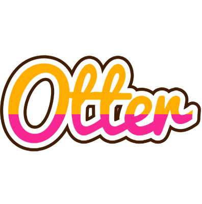 Otter smoothie logo