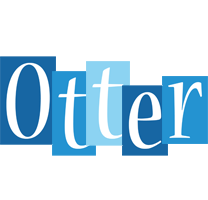 Otter winter logo