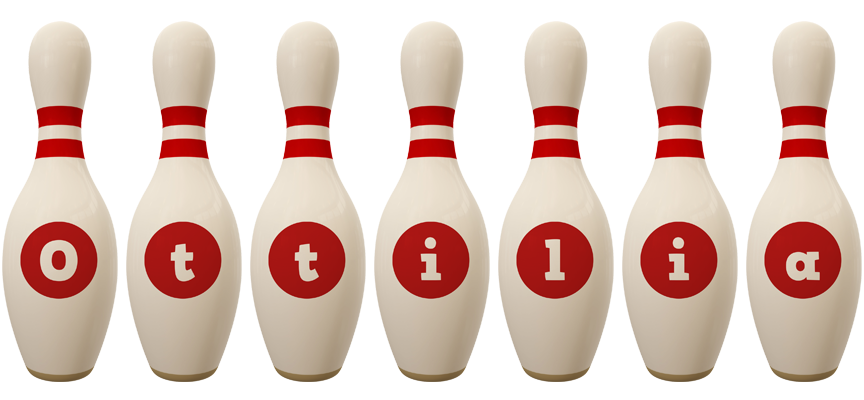 Ottilia bowling-pin logo